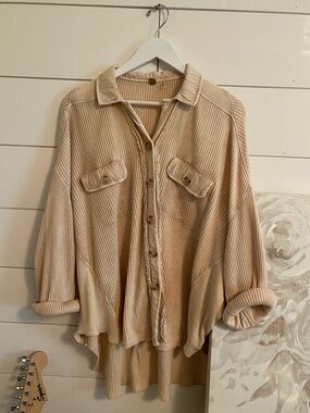 Free People Thermal Shirt